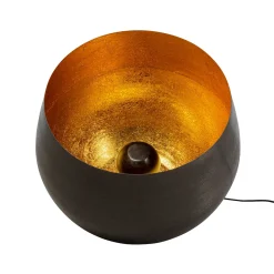 KARE Apollon lattiavalaisin, musta, Ø 50 cm