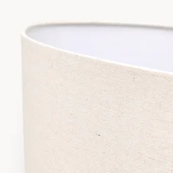 Kare Beo-pöytävalaisin, vihreä, puuvilla, korkeus 50 cm, E27