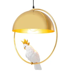 KARE Cockatoo-riippuvalaisin, jossa on cockatoo-malli