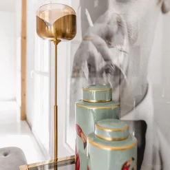 KARE Golden Goblet Ball lattiavalaisin kultainen