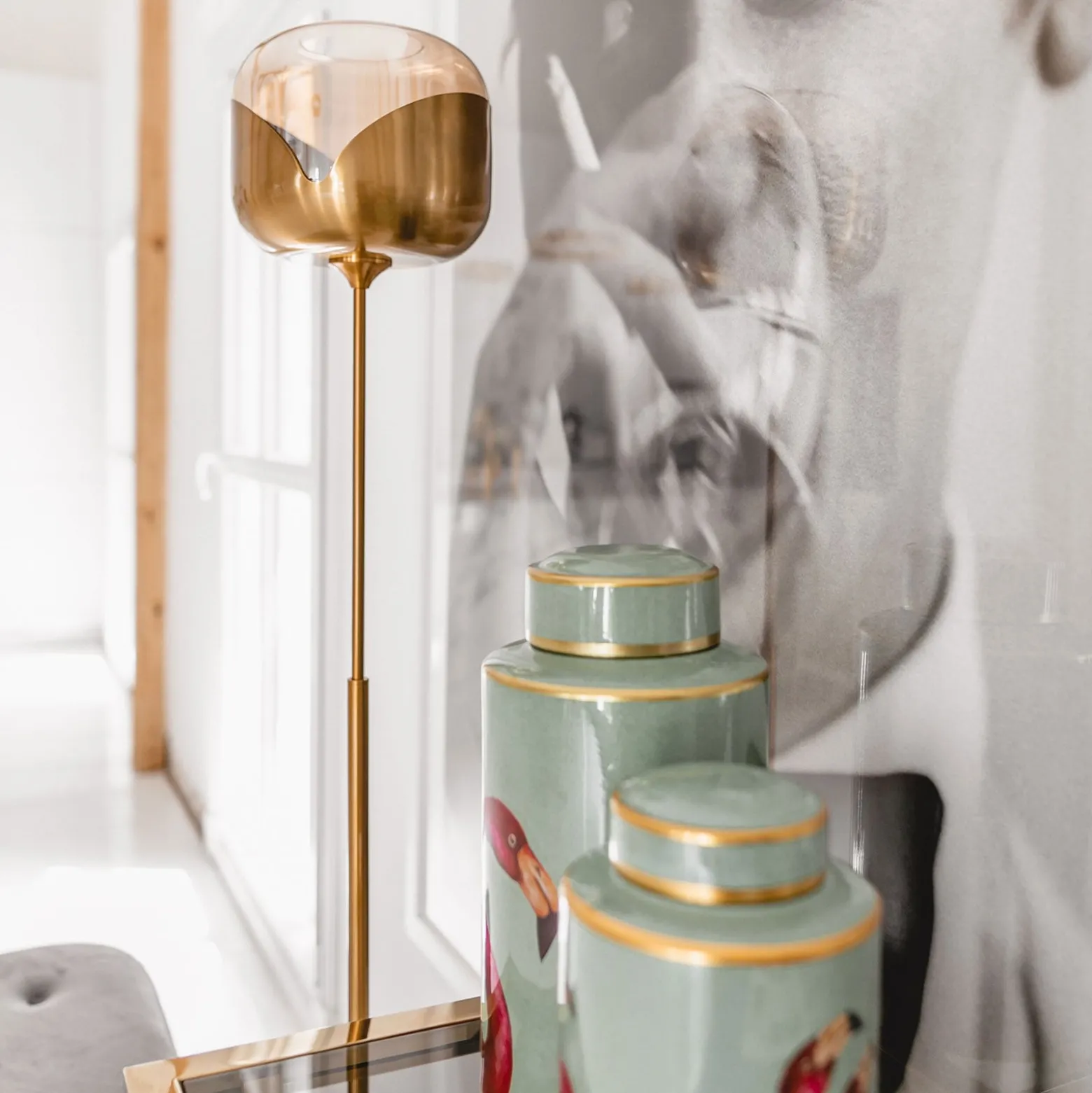 KARE Golden Goblet Ball lattiavalaisin kultainen