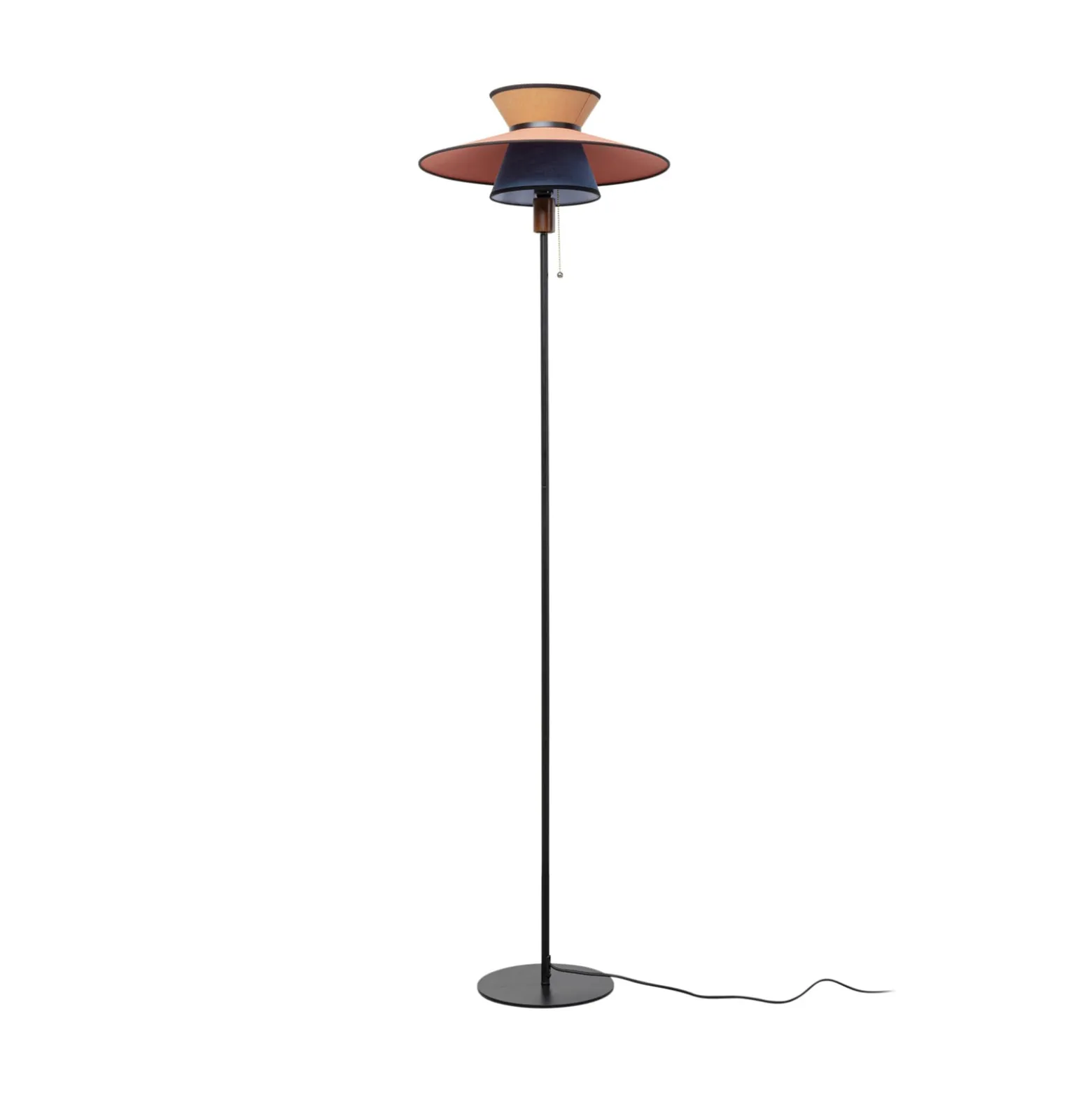 KARE Lattiavalaisin Riva, monivärinen, tekstiili, puu, korkeus 160 cm