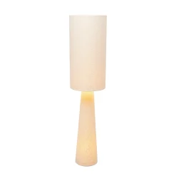 Kare Marleen-lattiavalaisin, beige, pellava, 130 cm, E27