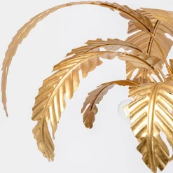 KARE Palmera -lattiavalo, 170 cm korkea, messinki