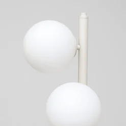 Kare Scala Balls -lattiavalaisin, greige, lasi, 160 cm, G9