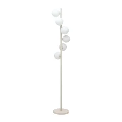 Kare Scala Balls -lattiavalaisin, greige, lasi, 160 cm, G9