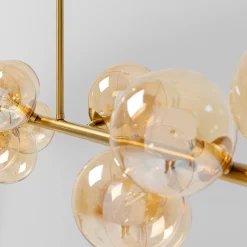 KARE Scala Balls -riippuvalaisin, kultainen