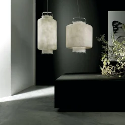 Karman Kimono -LED-ulkoriippuvalaisin, Ø 40 cm