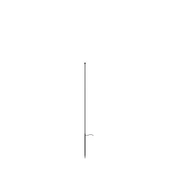 Karman LED-maapiikkivalo MINUIT, korkeus 105 cm, musta, IP65