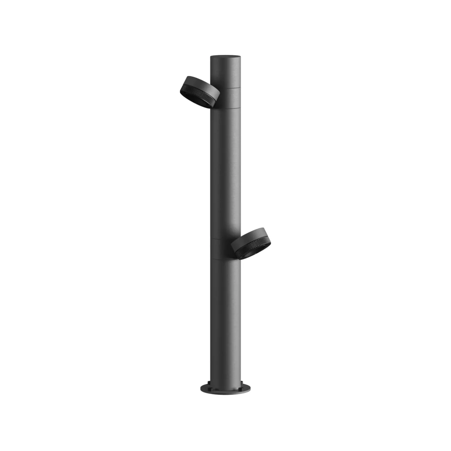 Karman LED-tievalaisin Jaco, 54,3 cm, ruskea alumiini 2-valo.