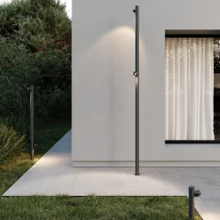 Karman LED-tievalaisin Jaco, 30 cm, ruskea, alumiini, 1-valo.