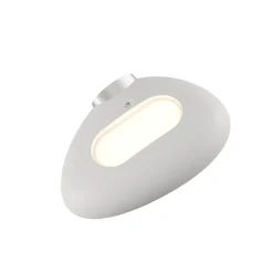 Karman LED-ulkoseinälamppu Flò valkoinen 16 x 12 cm synteettinen hartsi IP55