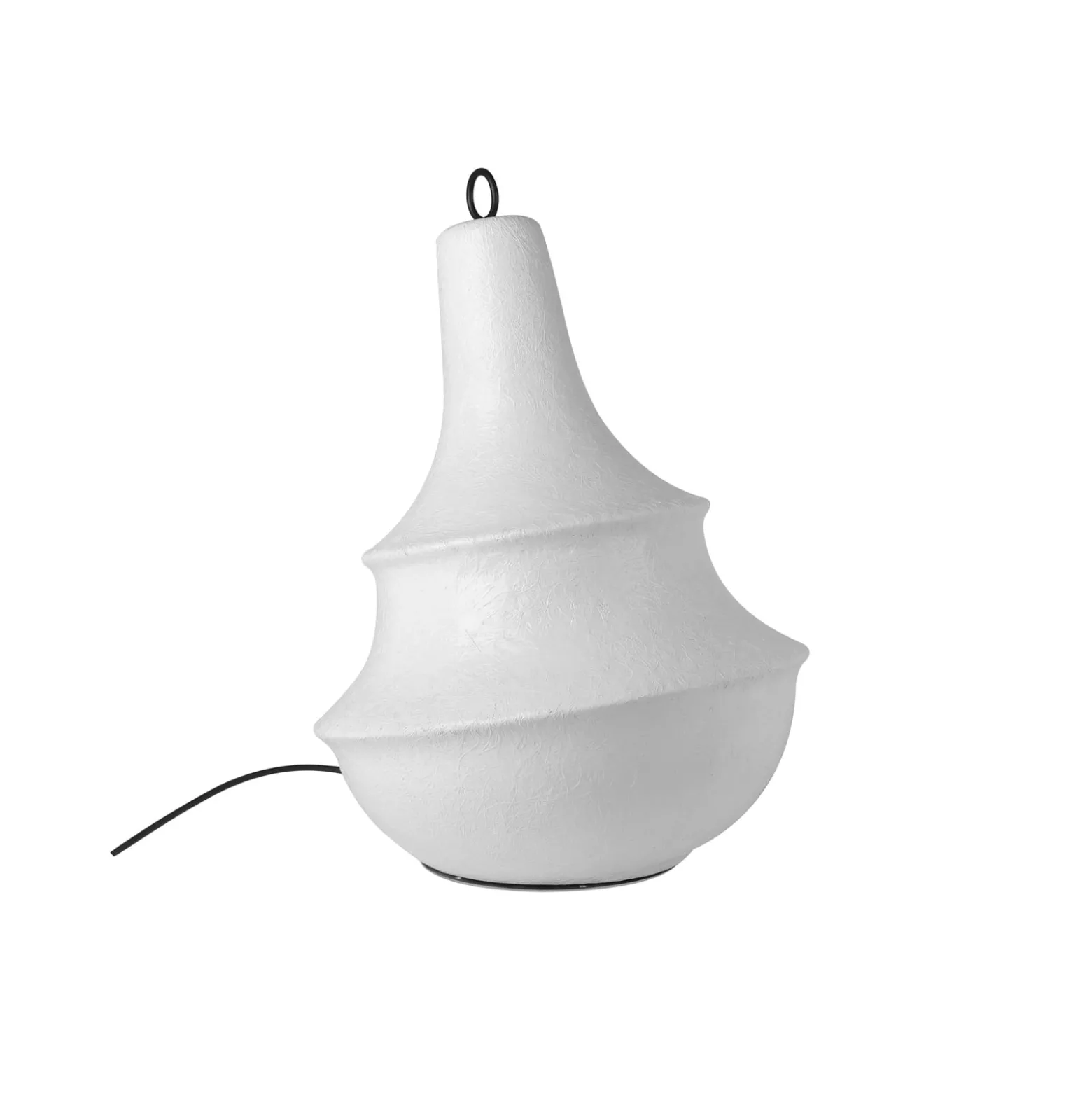 Karman ulkotilavalaisin Lady D, korkeus 66 cm, valkoinen, lasikuitua