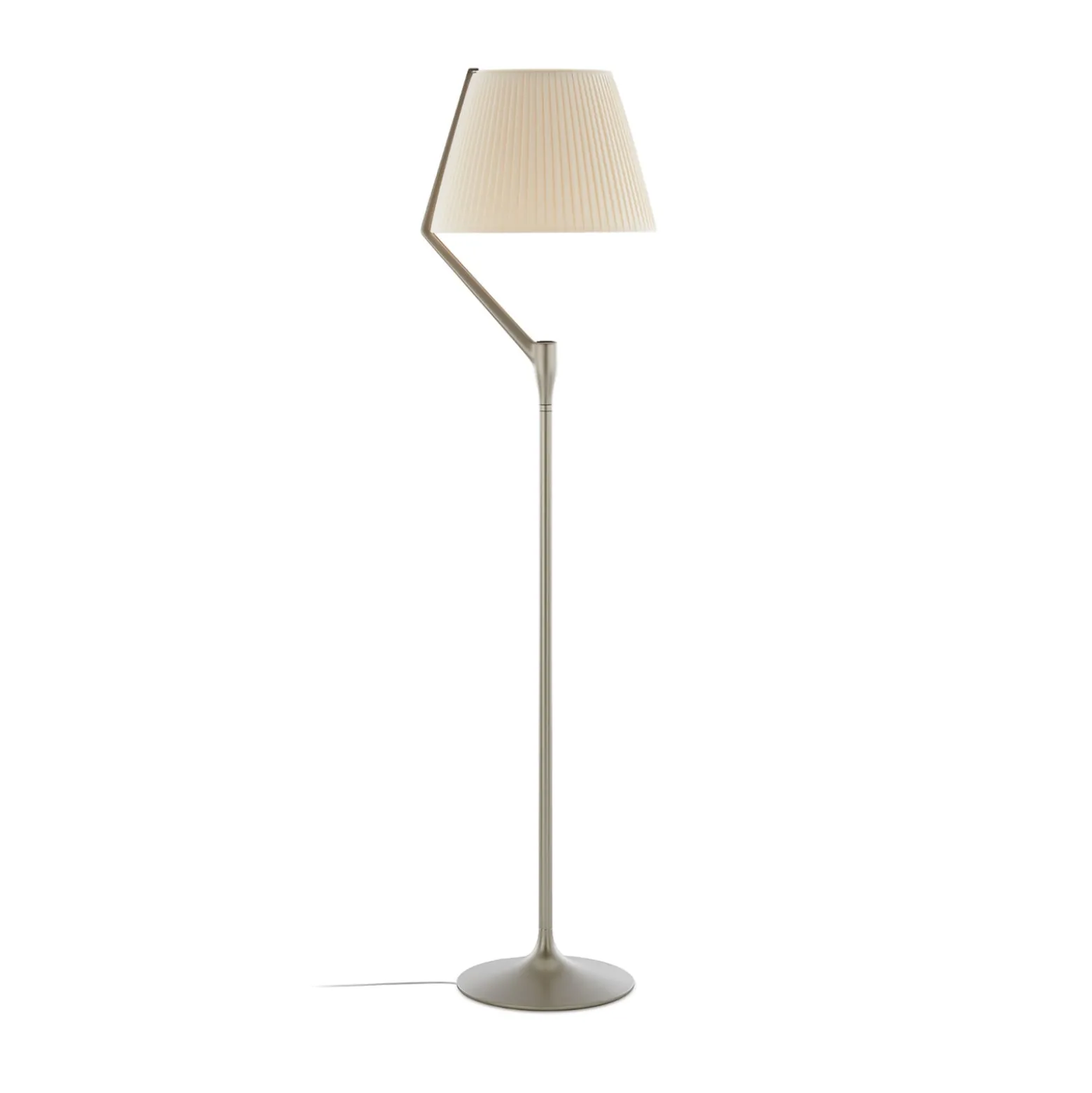 Kartell Angelo Stone LED-lattiavalaisin, vaalean kultainen