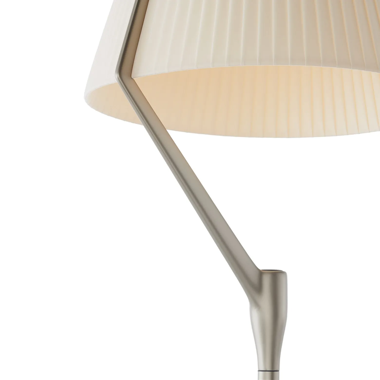 Kartell Angelo Stone LED-lattiavalaisin, vaalean kultainen