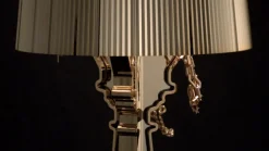 Kartell Bourgie -LED-pöytälamppu E14, kulta