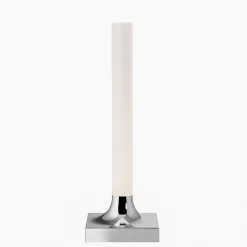 Kartell Goodnight LED ulkotilojen pöytävalaisin IP54 kromi