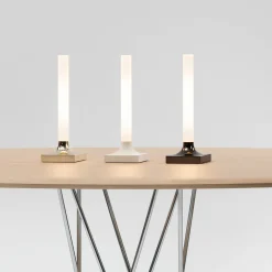 Kartell Goodnight-pöytävalo IP20 titaani-metalli