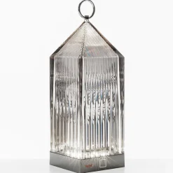 Kartell Lantern -LED-pöytälamppu, savunharm. IP54