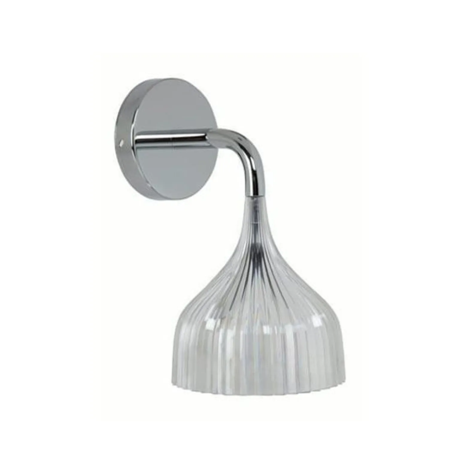 Kartell É -LED-seinävalaisin, läpinäkyvä