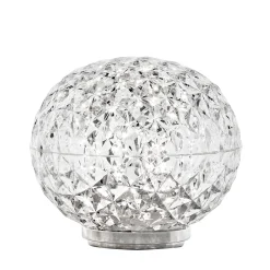 Kartell Mini Planet -akkupöytävalaisin, läpinäkyvä