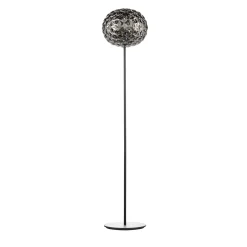 Kartell Planet-LED-lattiavalo, 160 cm, savunharmaa