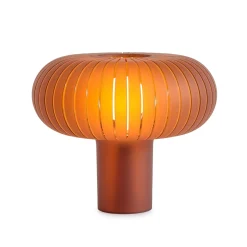 Kartell Teresa Frozen pöytävalaisin, keltainen, himmennettävä, E27
