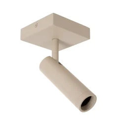 Kattokohdevalo Grado, pituus 10 cm, taupe, metalli