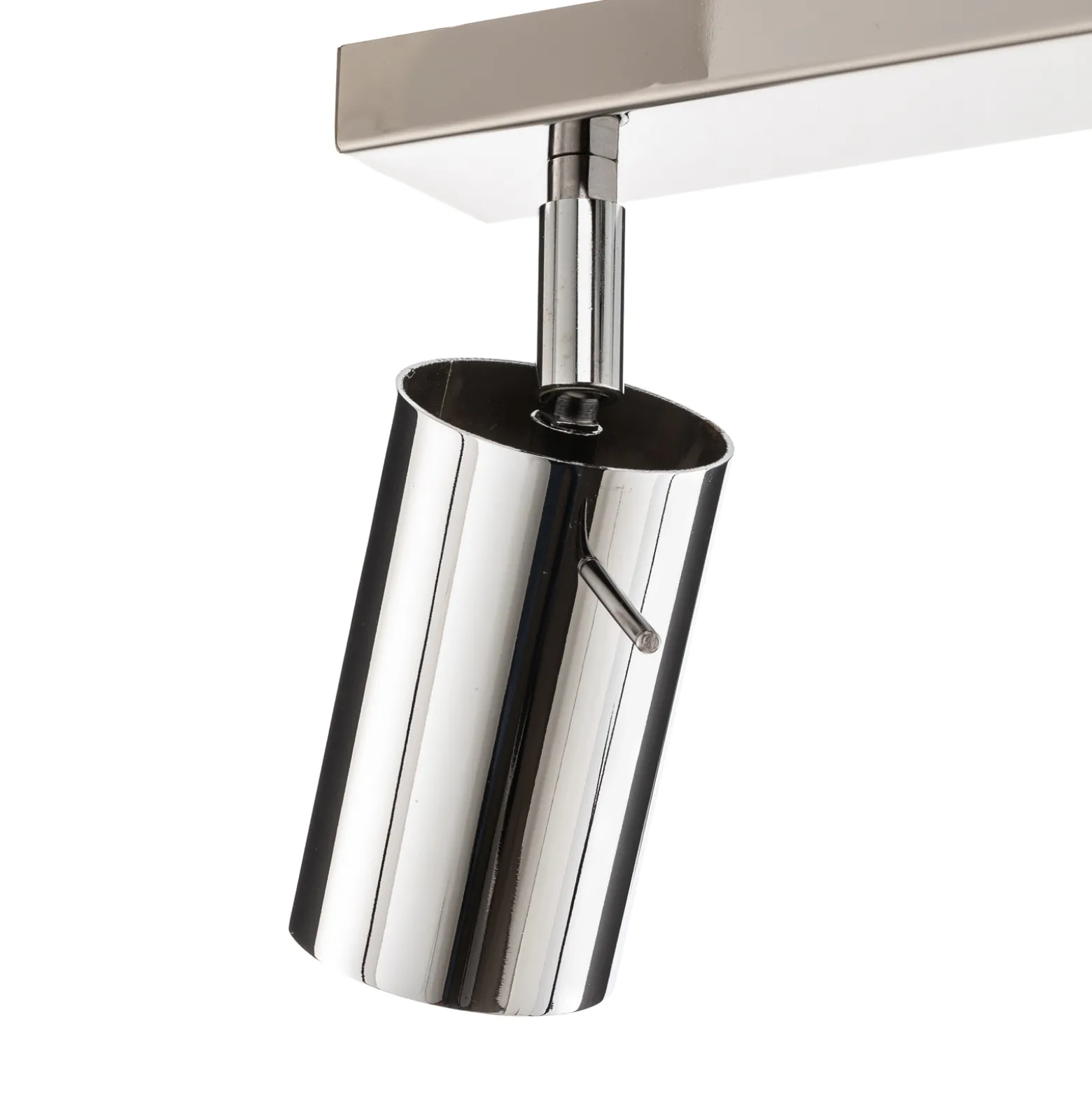 Kattokohdevalo Round, kromi, 2-lamppuinen
