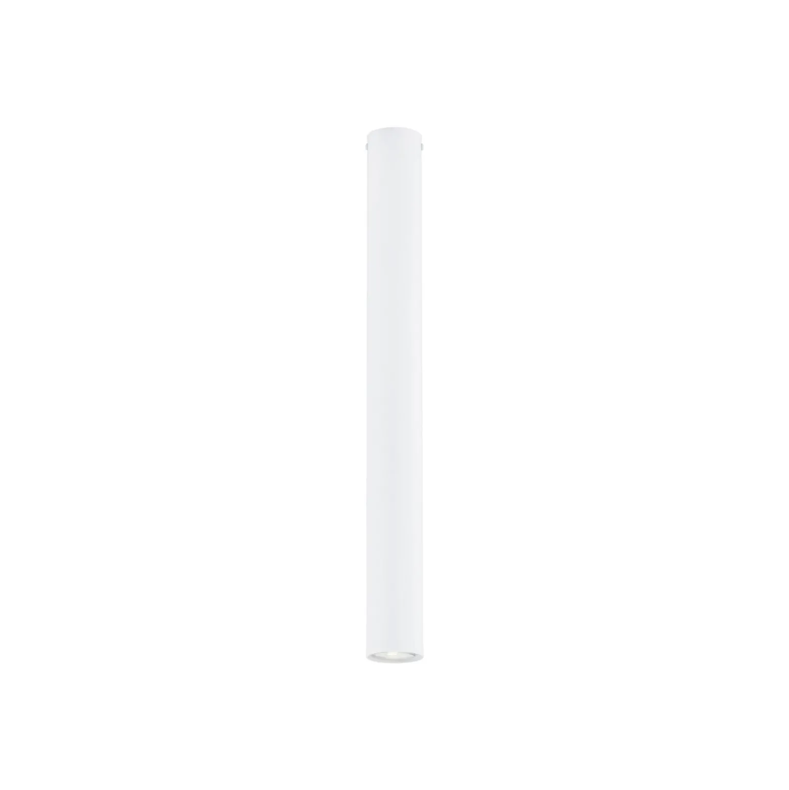 Kattokohdevalo Tecno 1XL, teräs, GU10, korkeus 60 cm, valkoinen