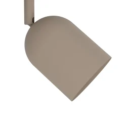 Kattokohdevalo Tilston, beige, Ø 25 cm, 3-lamppuinen, teräs