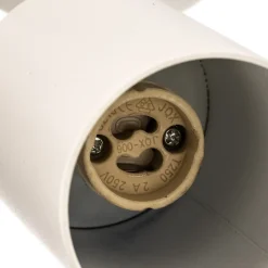 Kattokohdevalo Zoom, 1-lamppuinen, valkoinen