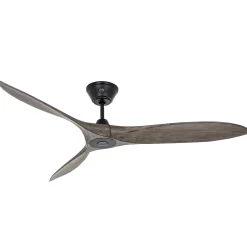Kattotuuletin Eco Airscrew 152 cm, musta, puu