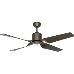 Kattotuuletin Eco Ventos, pronssi, metalli, IP44, DC, WiFi
