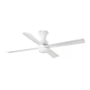 Kattotuuletin Fraser M LED-lampulla, DC, valkoinen