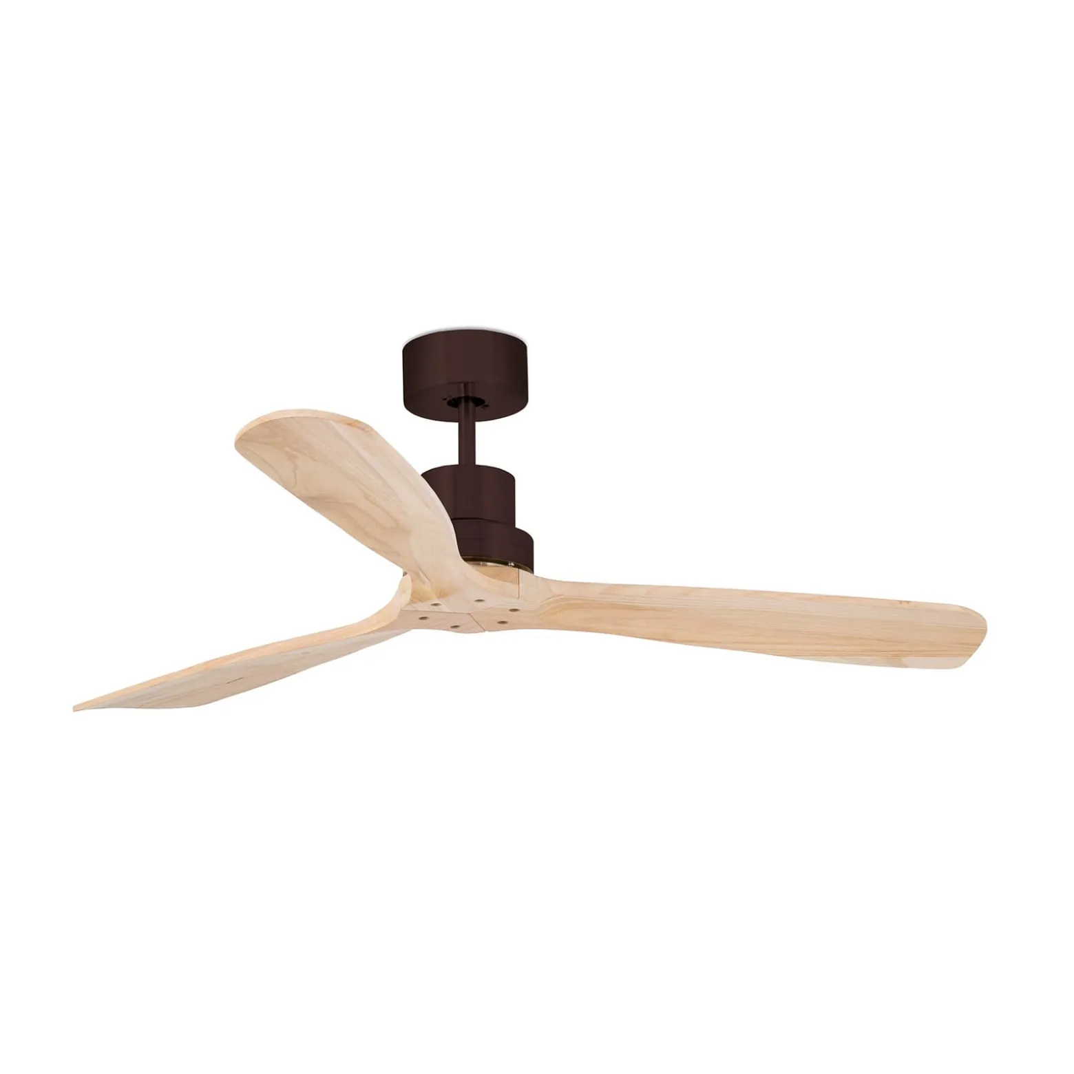 Kattotuuletin Lantau L DC, 3 siipeä, ruskea/mänty