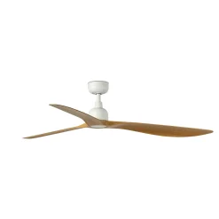 Kattotuuletin Outwood, ruskea, DC, hiljainen, Ø 150 cm, IP44