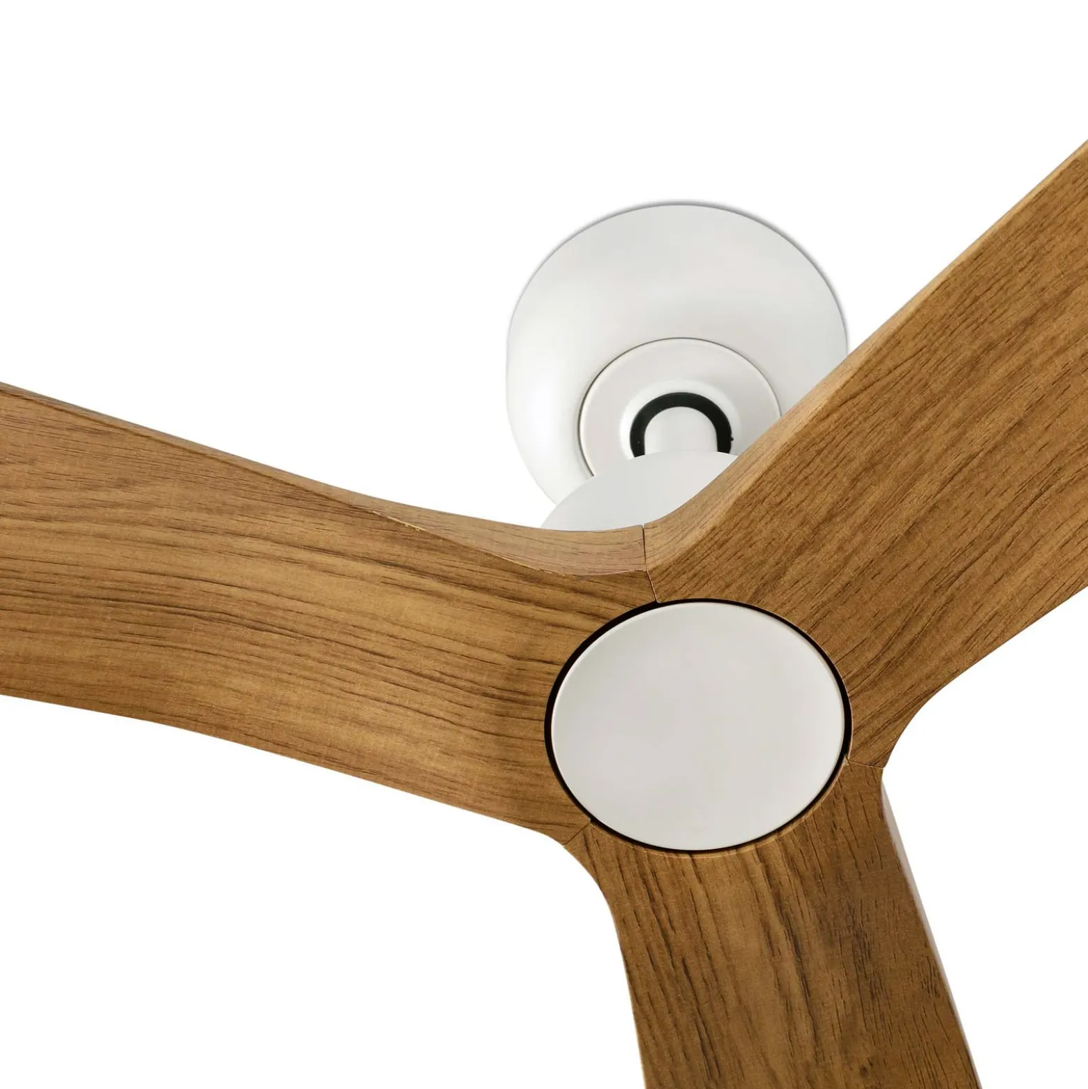 Kattotuuletin Outwood, ruskea, DC, hiljainen, Ø 150 cm, IP44