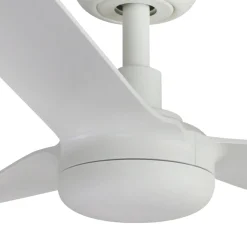 Kattotuuletin Punt M, valkoinen, DC, hiljainen, Ø 130 cm, kaukosäädin