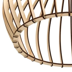 Kattovalaisin Barrel puinen varjostin