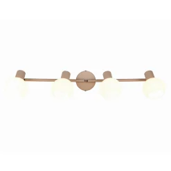Kattovalaisin Boba, 4-lamppuinen, beige, E14, metalli