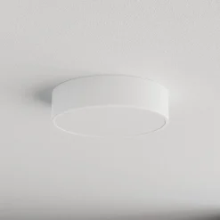 Kattovalaisin Cleo, Ø 30 cm, IP20, valkoinen, metalli, E27