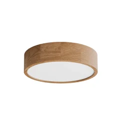 Kattovalaisin Cleo DR375, IP54, Ø 37,5 cm, tammipuu, E27
