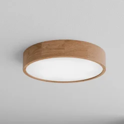 Kattovalaisin Cleo DR475, IP54, Ø 47,5 cm, tammipuu, E27