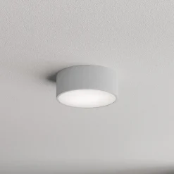 Kattovalaisin Cleo 200, harmaa, anturi, IP54, Ø 20 cm, metalli
