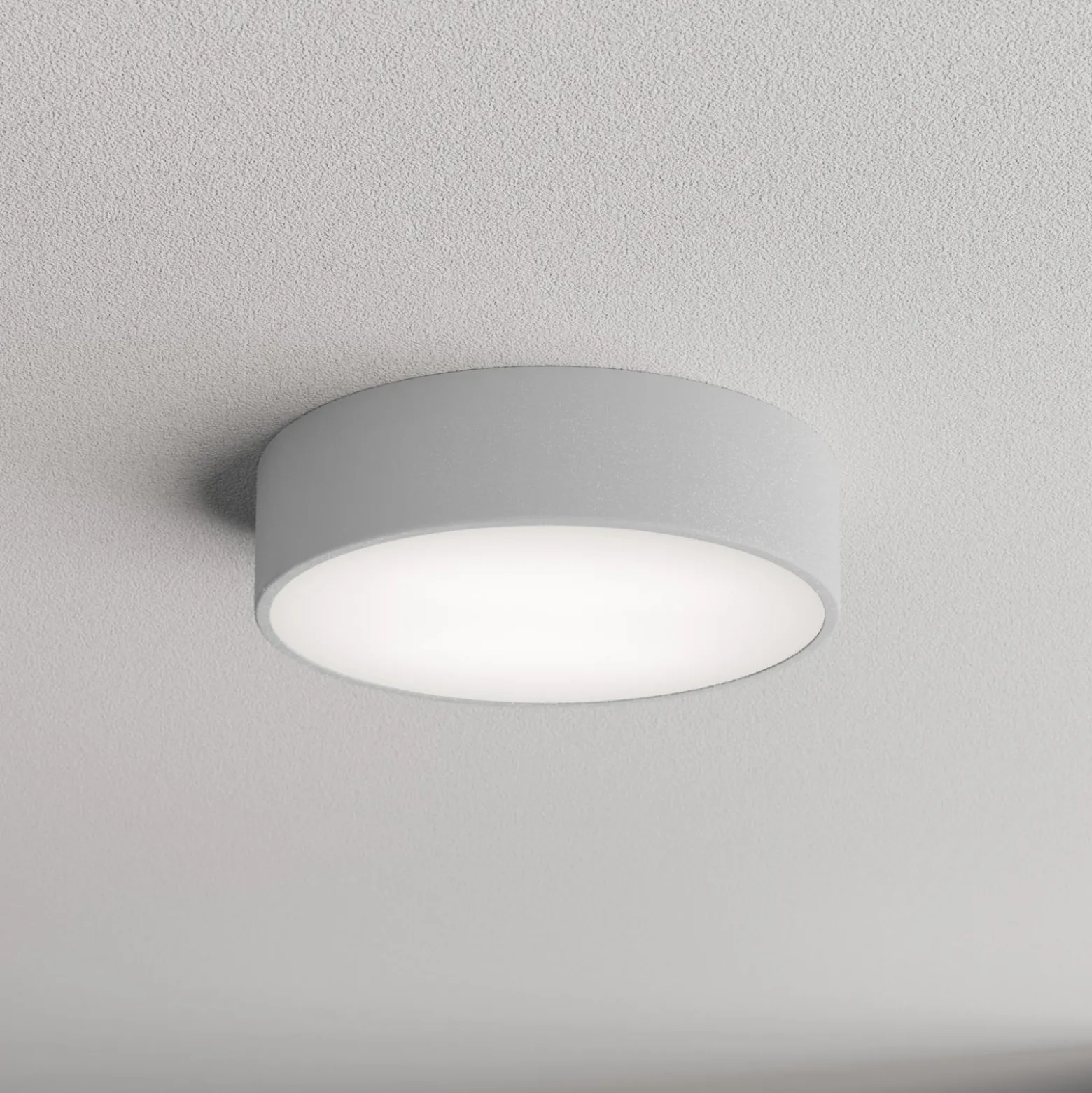 Kattovalaisin Cleo 300, IP54, Ø 30 cm harmaa