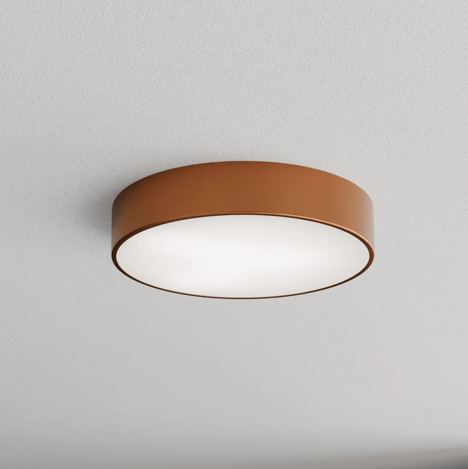 Kattovalaisin Cleo 400, kupari, anturi, IP54, Ø 40 cm, metalli