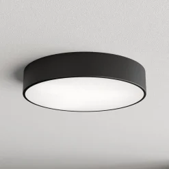 Kattovalaisin Cleo 400, musta, anturi, IP54, Ø 40 cm, metalli