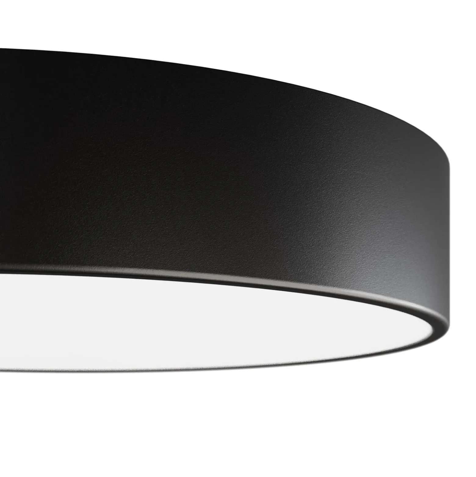 Kattovalaisin Cleo 400, musta, anturi, IP54, Ø 40 cm, metalli