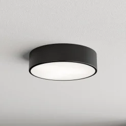 Kattovalaisin Cleo 300, musta, anturi, IP20, Ø 30 cm, metalli